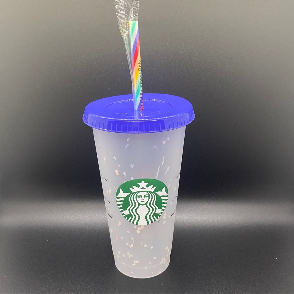 Starbucks Color Changing Confetti Cup